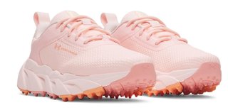 Under Armour Halo Tour Hybrid ladies golf shoes, pink