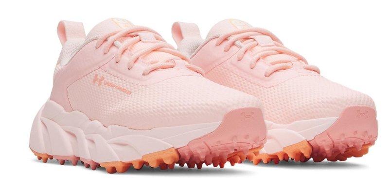 Under Armour Halo Tour Hybrid ladies golf shoes, pink