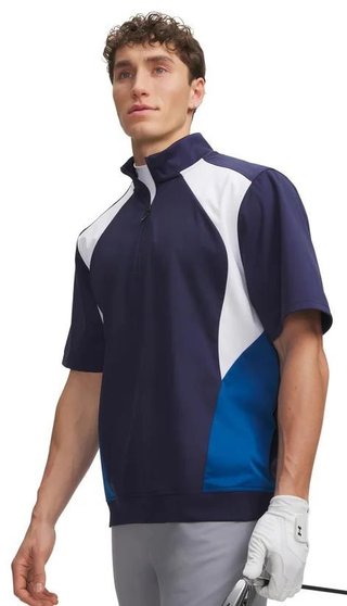 Under Armour Drive Wind SS 1/2 Zip men's jacket, navy
