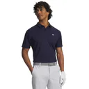 Under Armour Tee To Green Pique men's polo, navy/white