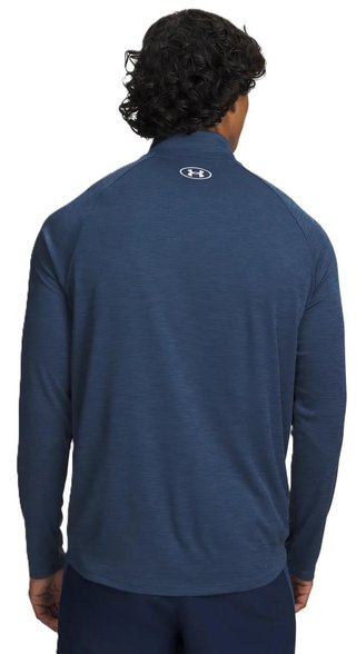 Under Armour Tech Textured 1/2 Zip men's t-shirt, navy