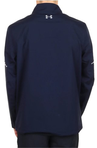 Under Armour Drive Rain men's jacket, midnight navy/metallic silver