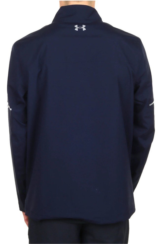 Under Armour Drive Rain men's jacket, midnight navy/metallic silver
