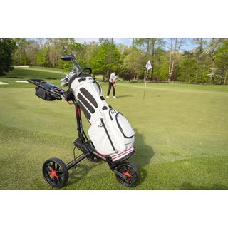Bag Boy Slimfold Compact manual trolley, green/black