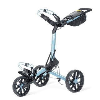 Bag Boy Slimfold Compact manual trolley, blue/white