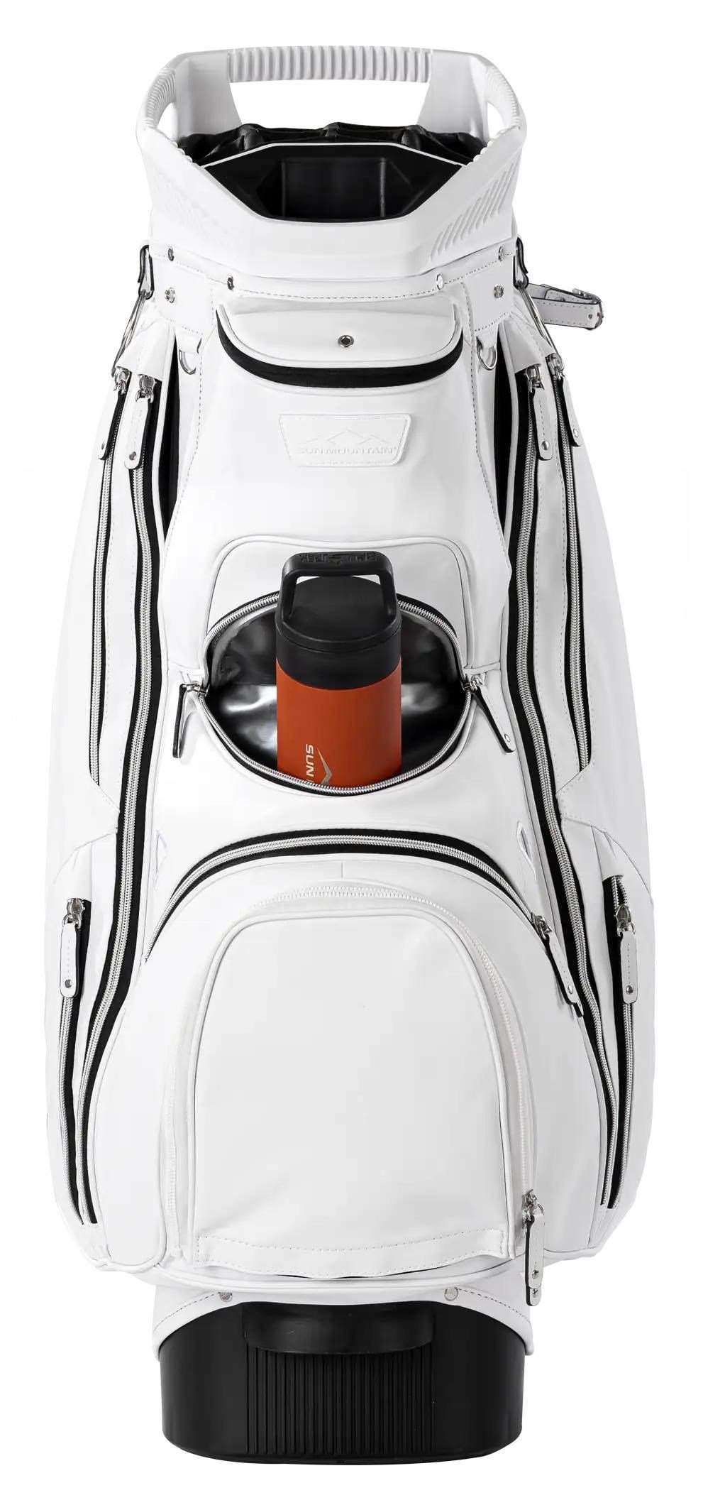 Sun Mountain Matchplay Premium cart bag, white
