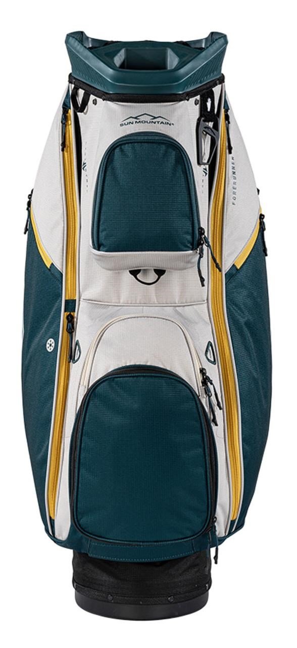 Sun Mountain Forerunner cart bag, black/pond/sand