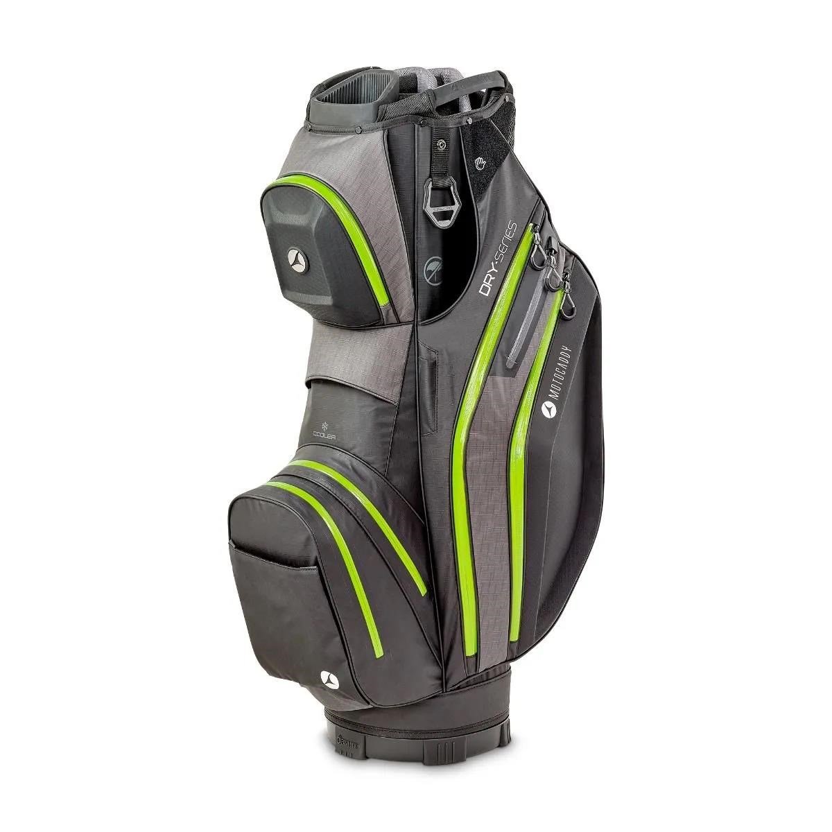 Motocaddy NEW Dry-Series cart bag 2026, black/lime