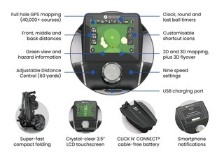 Motocaddy NEW M5 GPS electric trolley 2026, Standard Lithium