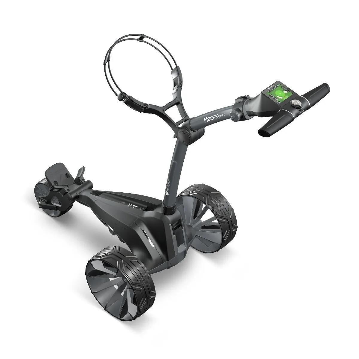 Motocaddy NEW M5 GPS DHC electric trolley, Ultra Lithium
