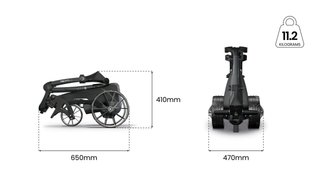 Motocaddy NEW M5 GPS DHC electric trolley, Ultra Lithium