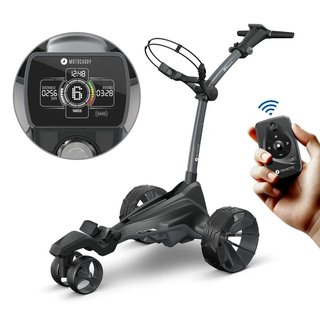 Motocaddy NEW M7 REMOTE DHC electric trolley 2026, M7 Ultra Lithium, graphite