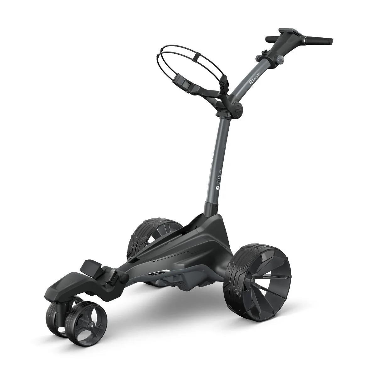 Motocaddy NEW M7 REMOTE DHC electric trolley 2026, M7 Ultra Lithium, graphite
