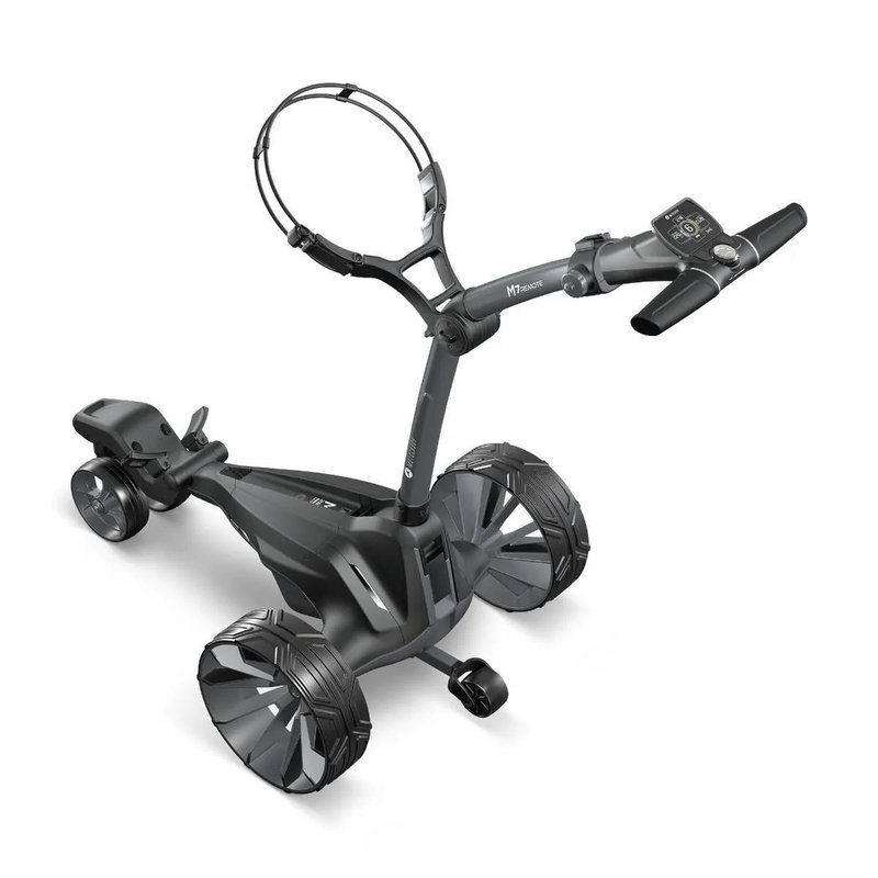 Motocaddy NEW M7 REMOTE DHC electric trolley 2026, M7 Ultra Lithium, graphite