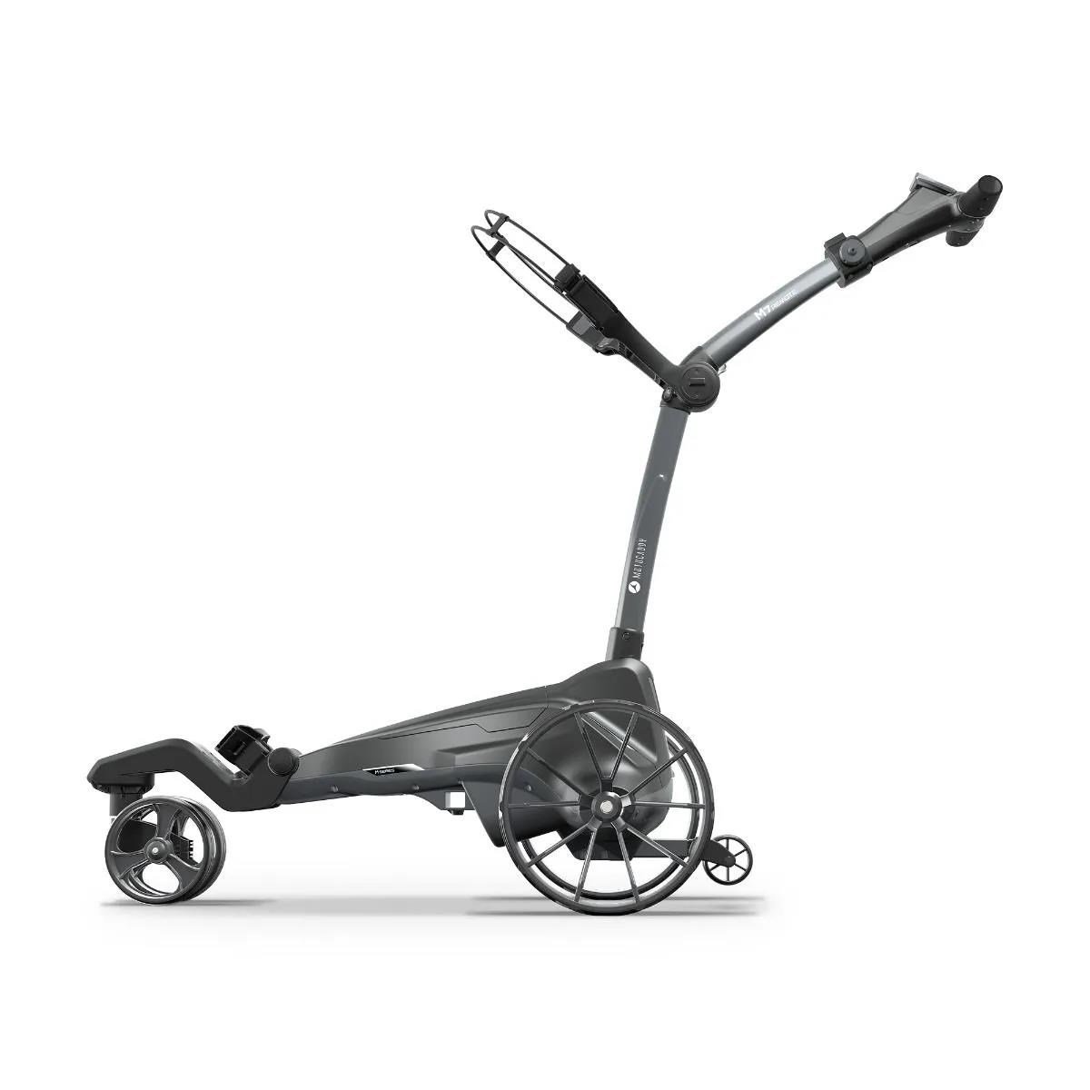 Motocaddy NEW M7 REMOTE DHC electric trolley 2026, M7 Ultra Lithium, graphite