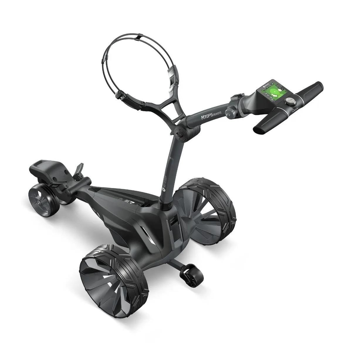 Motocaddy NEW M7 GPS REMOTE DHC electric trolley 2026, M7 Ultra Lithium, graphite