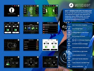 Motocaddy NEW M7 GPS REMOTE DHC electric trolley 2026, M7 Ultra Lithium, graphite
