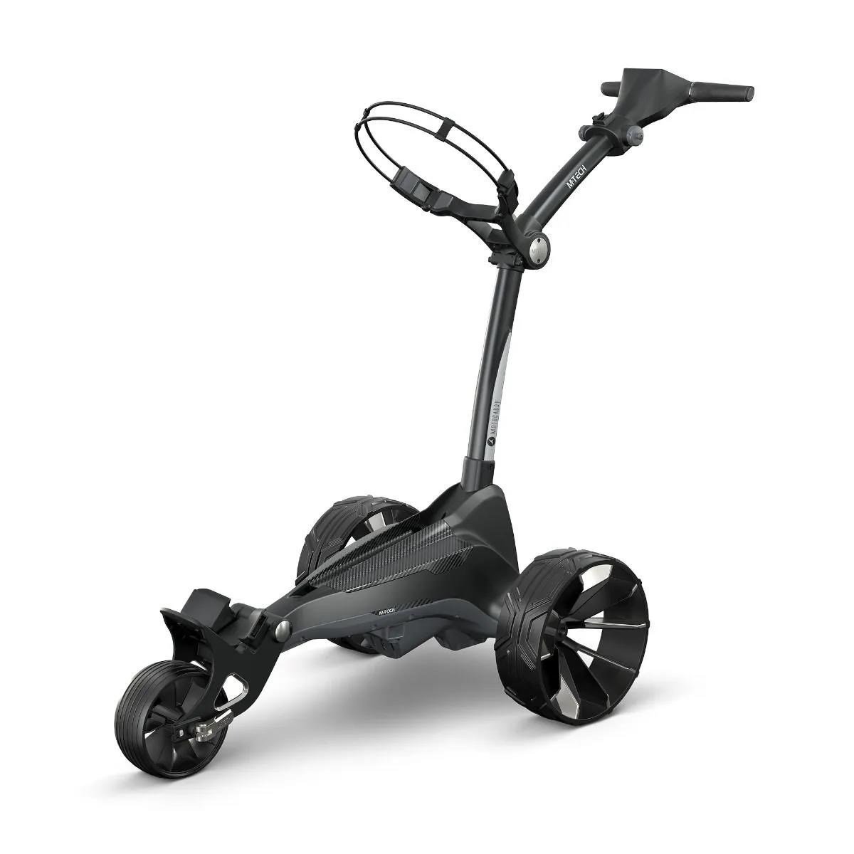 Motocaddy NEW M-TECH GPS electric trolley 2026, Ultra Lithium 36+, graphite