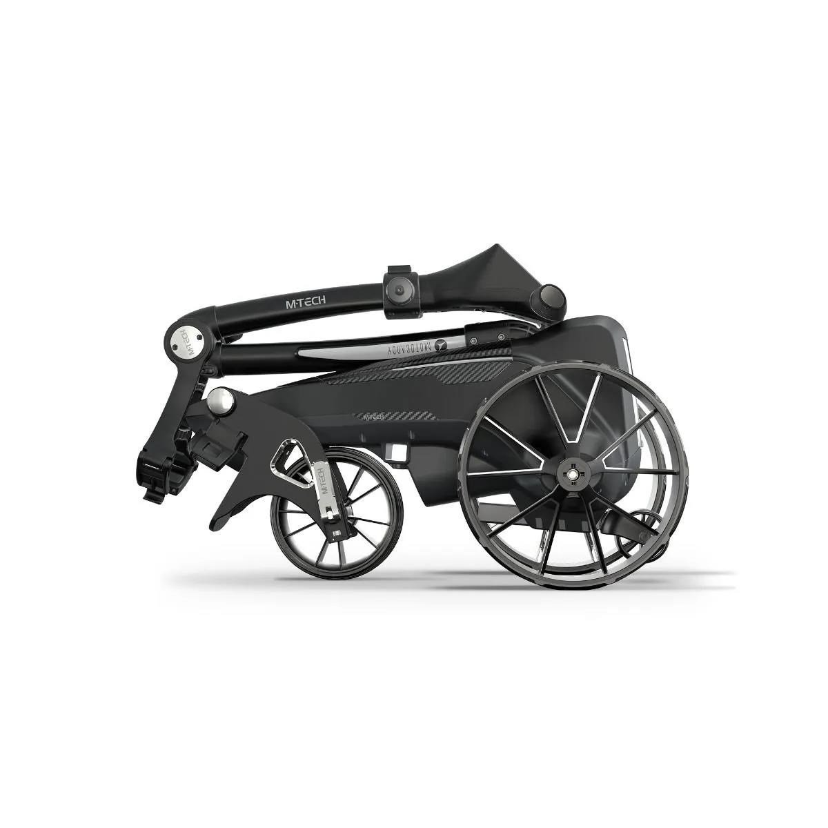 Motocaddy NEW M-TECH GPS electric trolley 2026, Ultra Lithium 36+, graphite