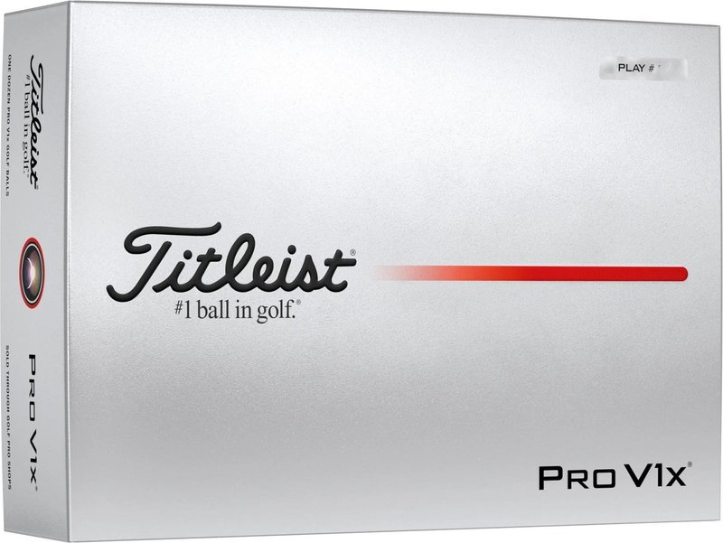 Titleist Pro V1x 2025 golf balls