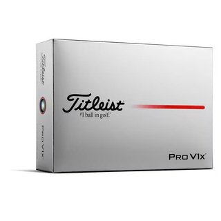 Titleist Pro V1x 2025 golf balls