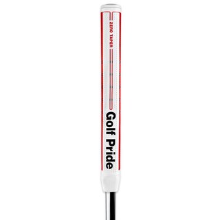 Golf Pride Zero Taper Round Putter Grip, Medium, Red