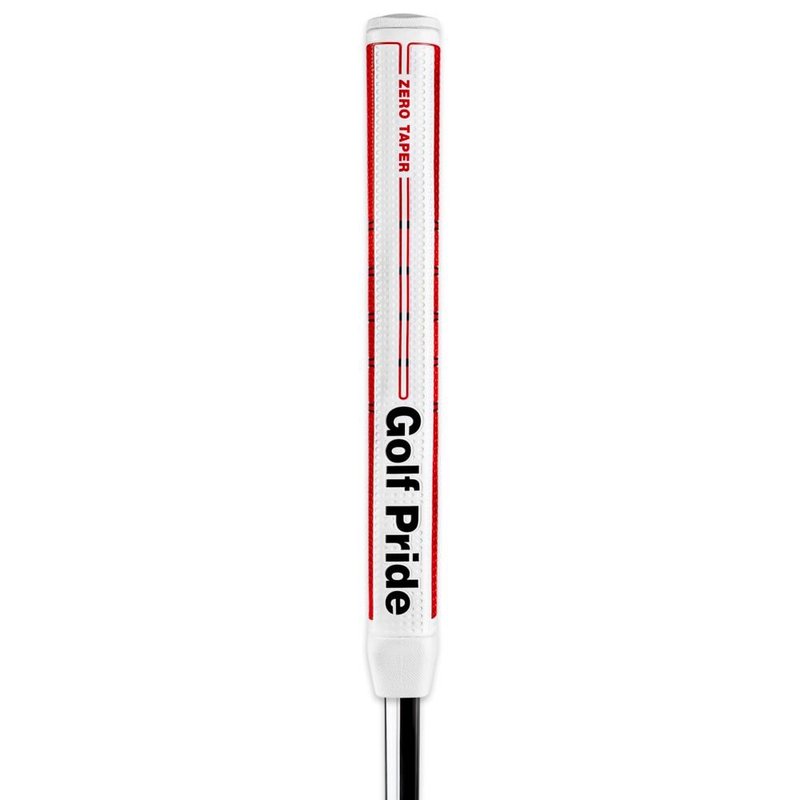 Golf Pride Zero Taper Round Putter Grip, Medium, Red