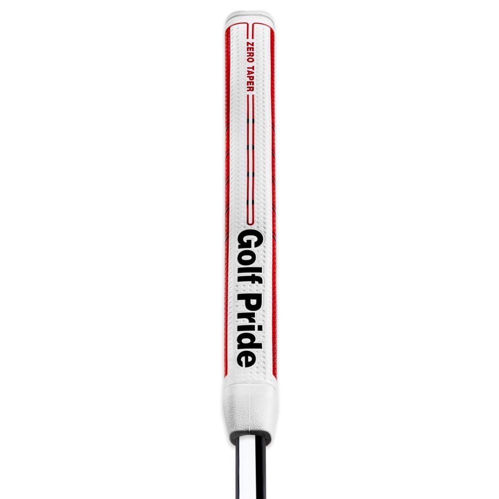 Golf Pride Zero Taper Round Putter Grip, Medium, Red