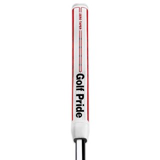 Golf Pride Zero Taper Round Putter Grip, Medium, Red