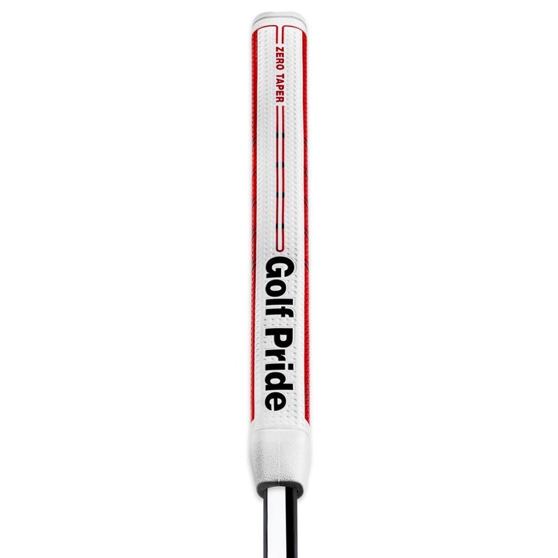 Golf Pride Zero Taper Round Putter Grip, Medium, Red