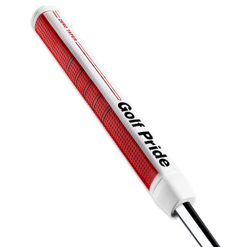 Golf Pride Zero Taper Round Putter Grip, Medium, Red