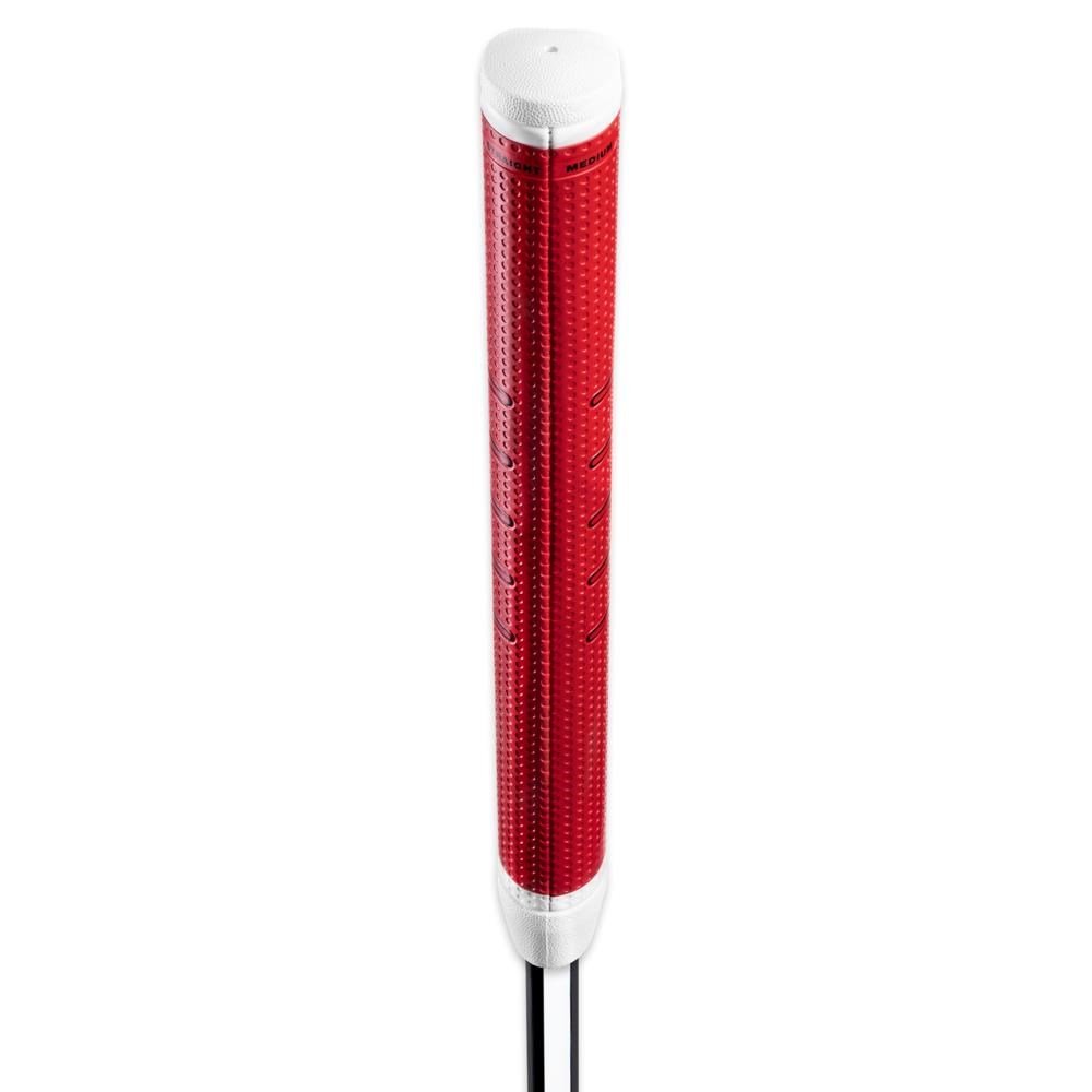 Golf Pride Zero Taper Round Putter Grip, Medium, Red