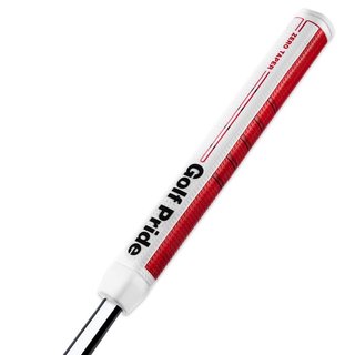 Golf Pride Zero Taper Round Putter Grip, Medium, Red