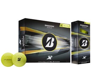 Bridgestone Tour B X golf balls 2026, yellow