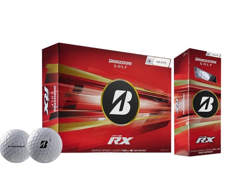 Bridgestone Tour B RX golf balls 2026