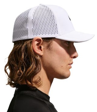 Nike Rise unisex golf cap, white