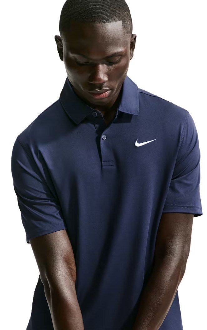 Nike Velocity Dri-FIT men's polo, college navy/white