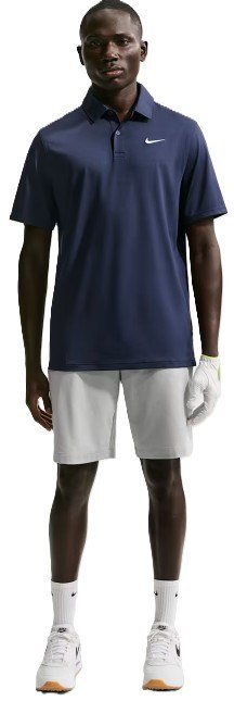 Nike Velocity Dri-FIT men's polo, college navy/white