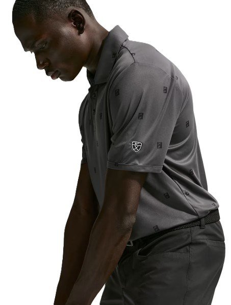 Nike Par men's polo, anthracite/black