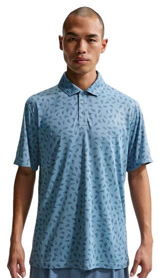 Nike Par men's polo, work blue