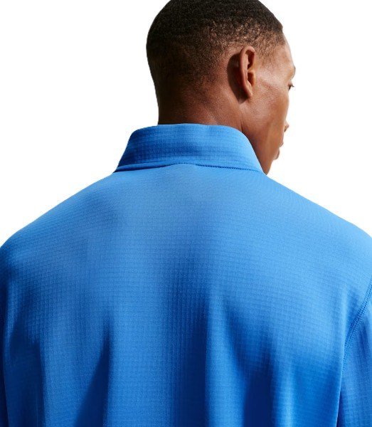 Nike Velocity 1/2-Zip men's sweatshirt, pacific blue/white