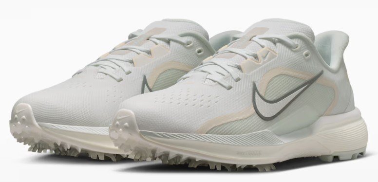 Nike Pegasus 1 unisex golf shoes, white/sail