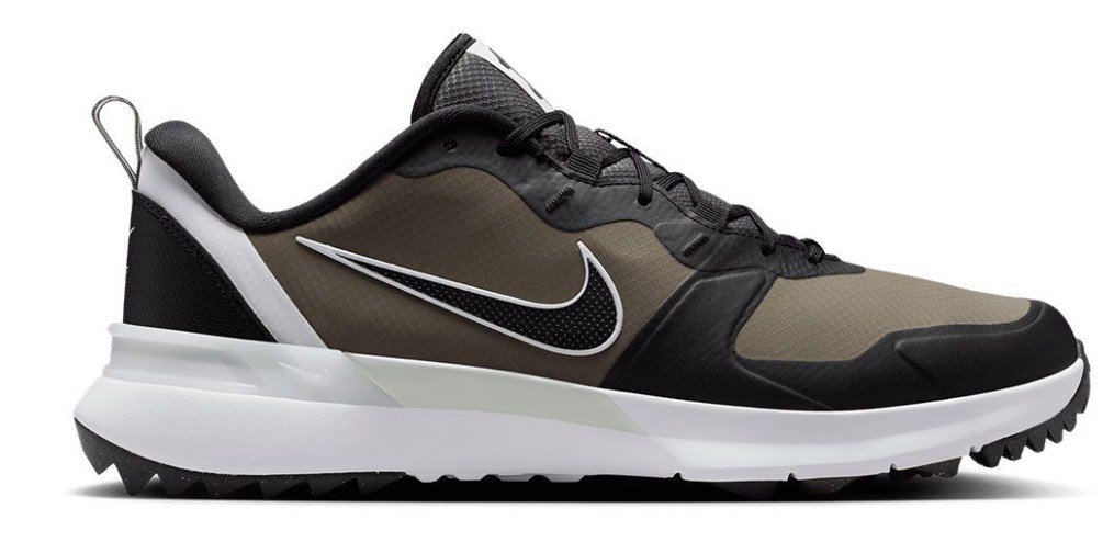 Nike Tempo Golf men's golf shoes, medium ash/black/white
