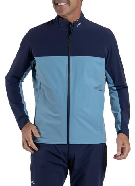 KJUS Rain Rescue 2.0 men's jacket, atlanta blue/atlas blue