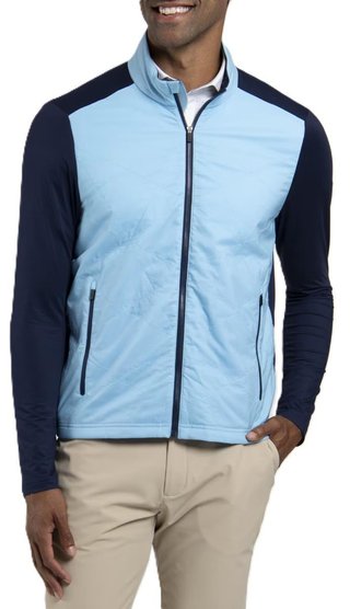 KJUS Retention men's jacket, atlanta blue/poolside