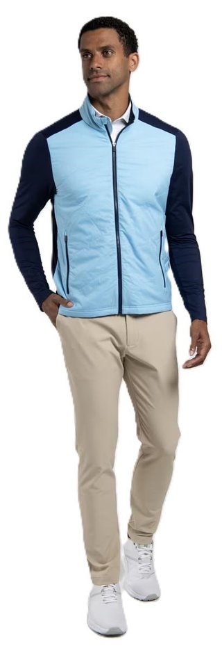 KJUS Retention men's jacket, atlanta blue/poolside