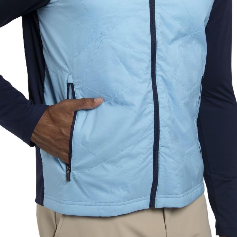 KJUS Retention men's jacket, atlanta blue/poolside