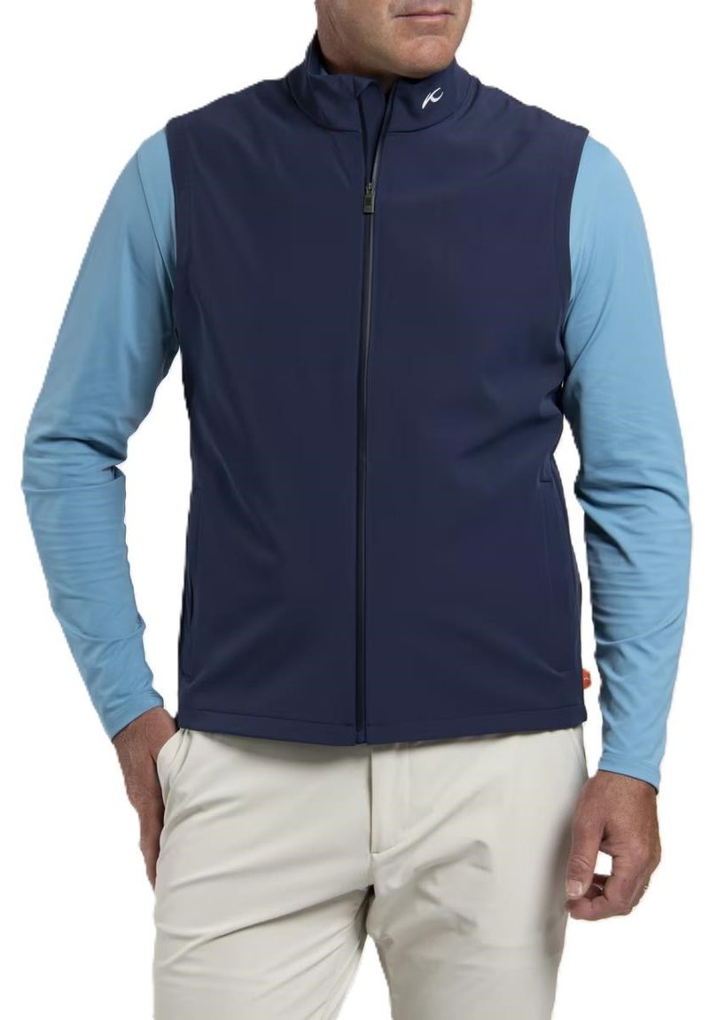 KJUS Downswing Wind men's vest, atlanta blue