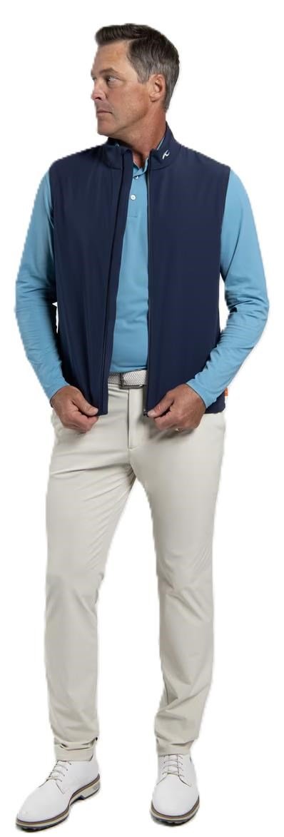 KJUS Downswing Wind men's vest, atlanta blue