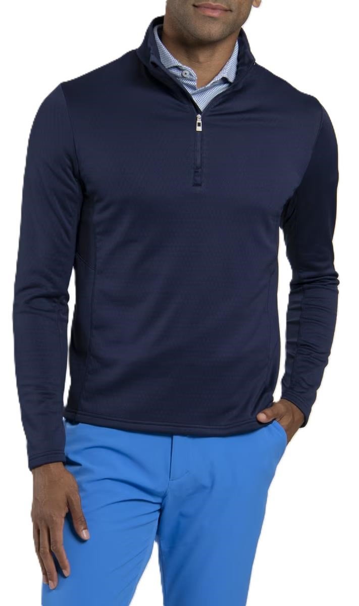 KJUS Hydraulic Midlayer Half-Zip men's sweatshirt, atlanta blue